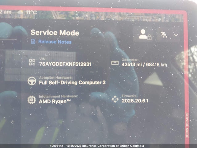 Tesla Model Y 2022 7SAYGDEFXNF512931 Image 16