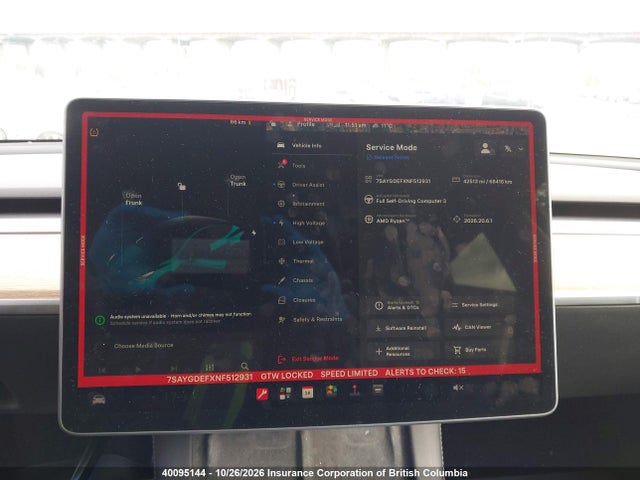 Tesla Model Y 2022 7SAYGDEFXNF512931 Image 7