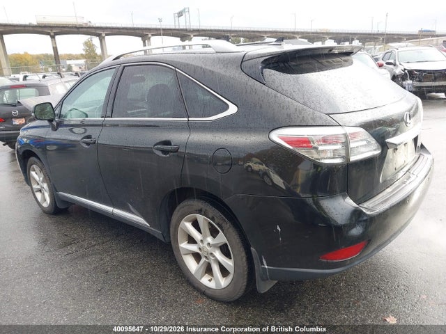 Auction sale of the 2012 Lexus Rx 350, vin: 2T2BK1BA8CC129107, lot number: 40095647
