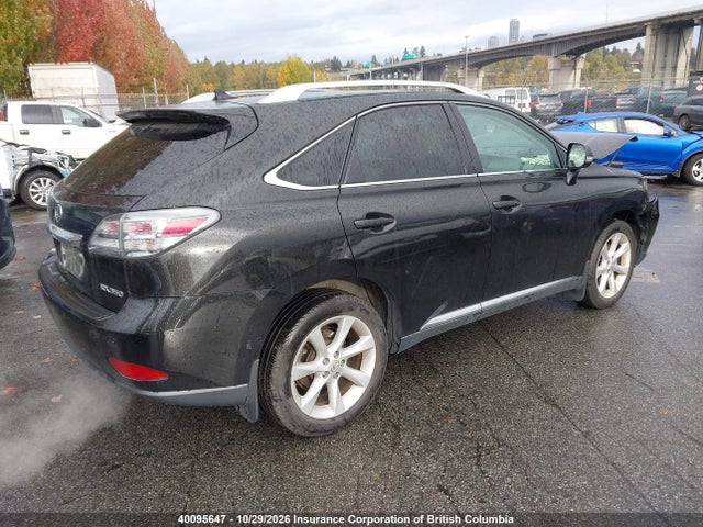 Auction sale of the 2012 Lexus Rx 350, vin: 2T2BK1BA8CC129107, lot number: 40095647