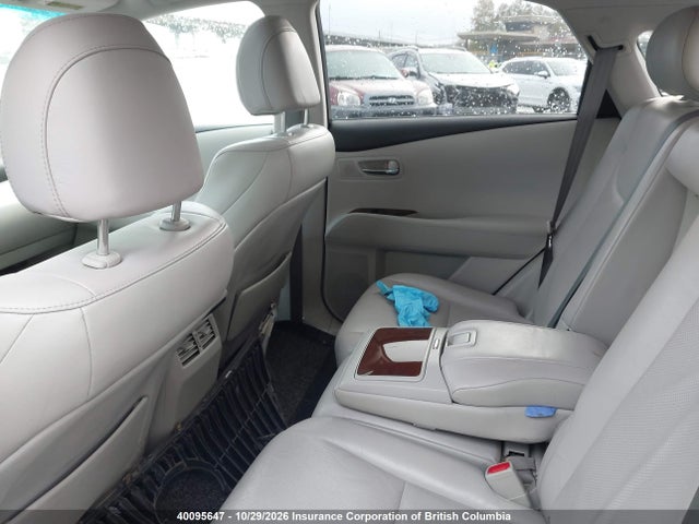 Auction sale of the 2012 Lexus Rx 350, vin: 2T2BK1BA8CC129107, lot number: 40095647