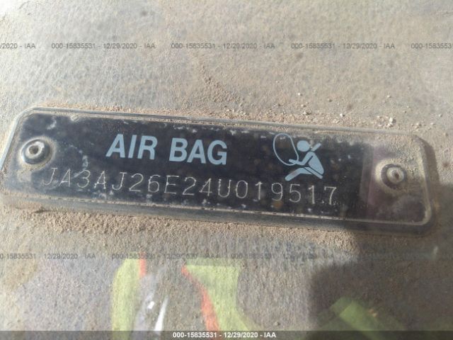 2004 MITSUBISHI LANCER JA3AJ26E24U019517 Photo 8