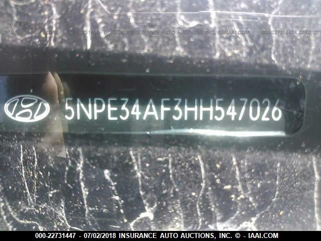 5NPE34AF3HH547026 Hyundai Sonata