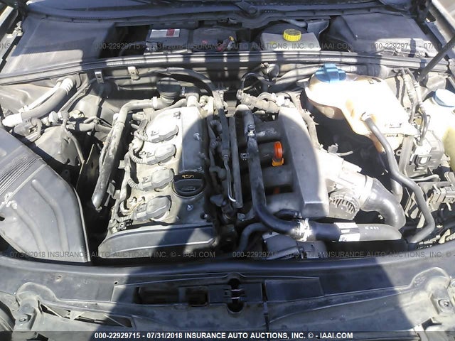 2005 AUDI A4 WAULC68E05A046109 Photo 9