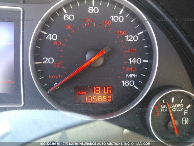 2005 AUDI A4 WAULC68E05A046109 Photo 6