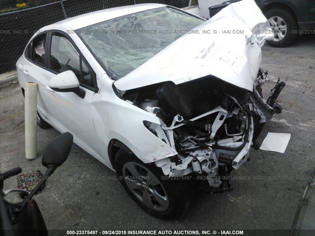Chevrolet Cruze Ls Auto 2017 1G1BC5SM1H7236195 главное изображение