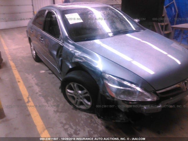 2007 HONDA ACCORD SDN EX-L VIN: 1HGCM568X7A146455