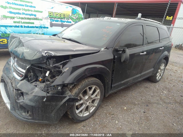 2013 DODGE JOURNEY CREW VIN: 3C4PDDDG4DT710934