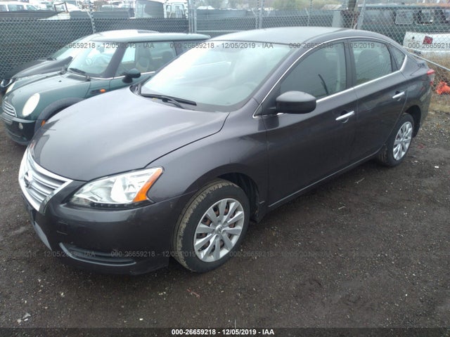 Nissan Sentra 2014 3N1AB7AP1EY276707 Image 2