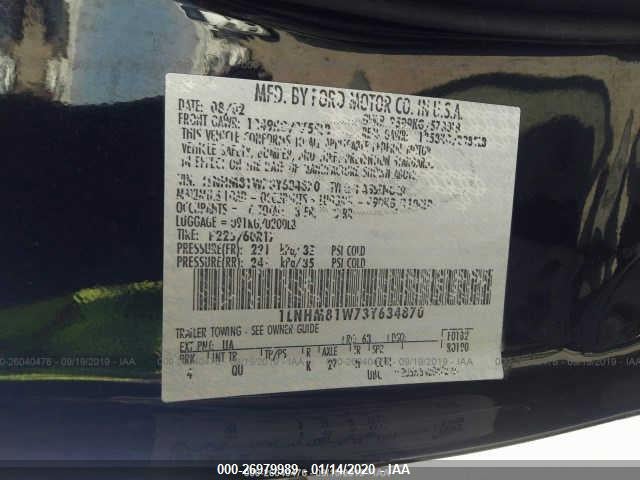 Lincoln Town Car Executive 2003 1LNHM81W73Y634870 Image 9
