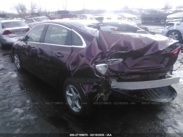2016 CHEVROLET MALIBU LS VIN: 1G1ZB5ST1GF329201