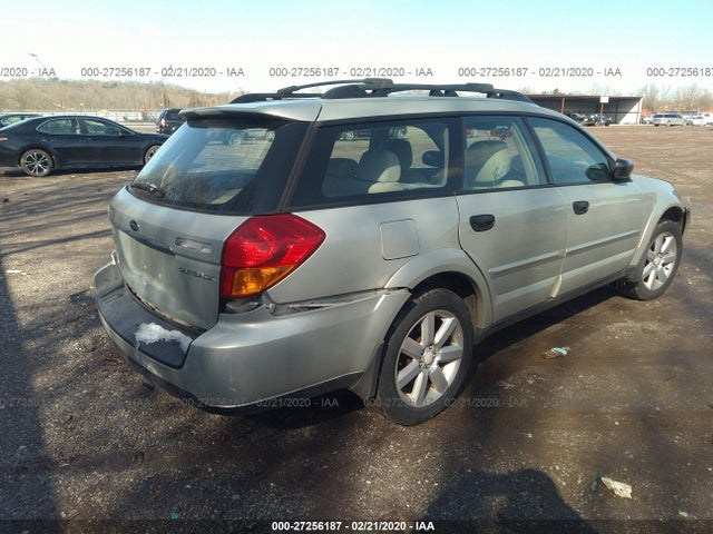 2006 SUBARU LEGACY WAGON OUTBACK 2.5I VIN: 4S4BP61C167320617