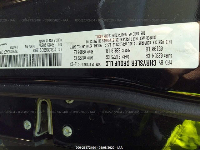 Dodge Charger Se 2014 2C3CDXBG6EH216298 Image 9