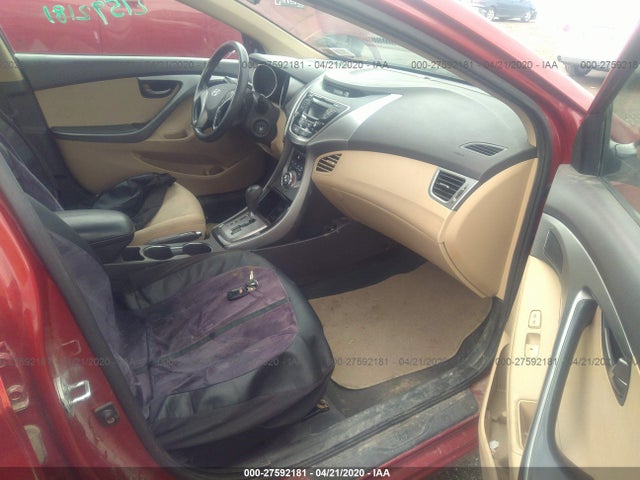 2013 HYUNDAI ELANTRA VIN: KMHDH4AE2DU796983
