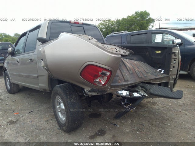 2001 FORD F-150 SUPERCREW VIN: 1FTRW07L71KB52563