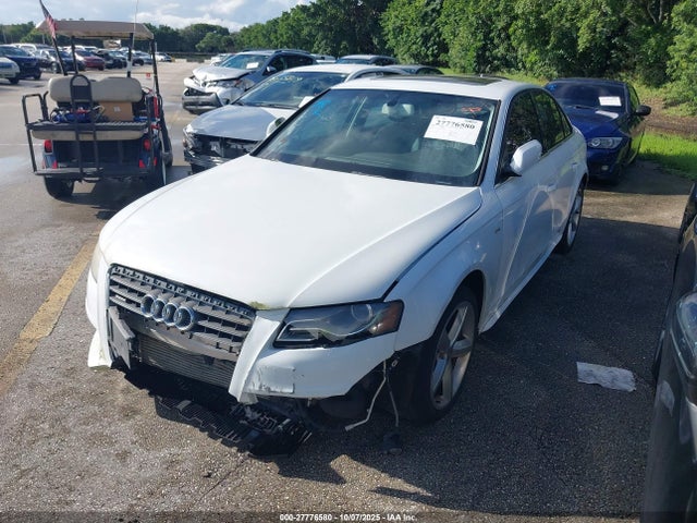 2012 AUDI A4 WAUFFAFL8CA091398 Photo 1