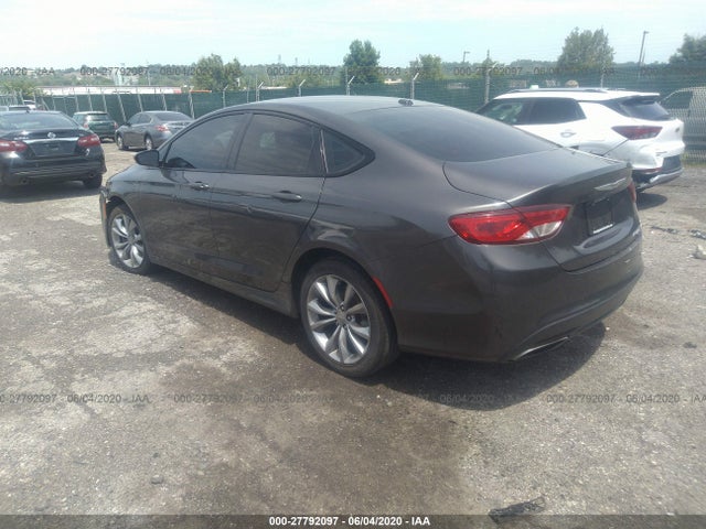 Aukcja sprzedaży 2015 Chrysler 200 S, vin: 1C3CCCBBXFN714450, numer aukcji: 27792097