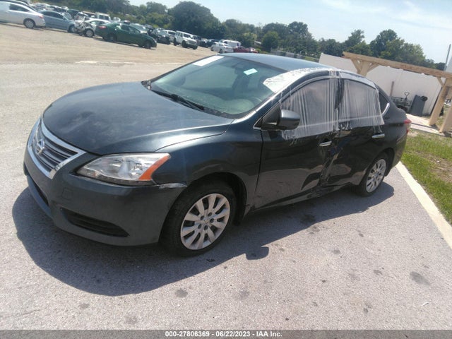 2013 NISSAN SENTRA SV VIN: 3N1AB7AP3DL727504