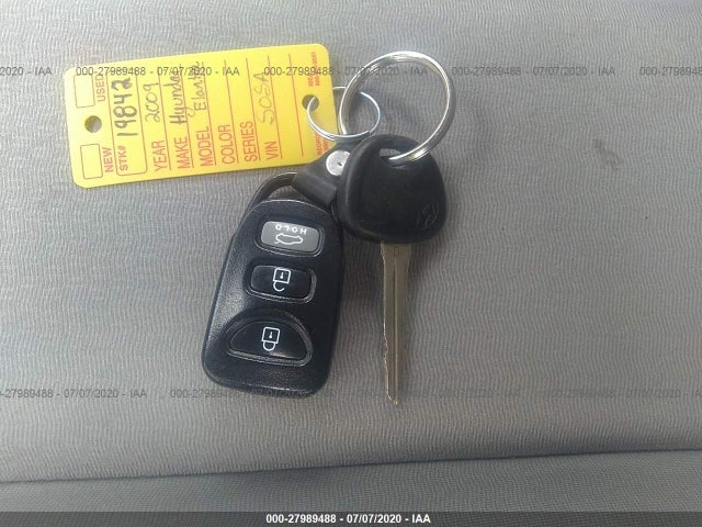 2009 HYUNDAI ELANTRA GLS PZEV VIN: KMHDU46D29U781340