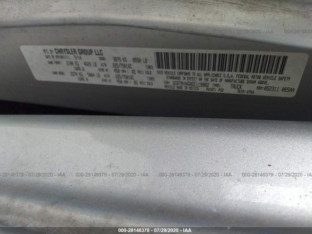 RAM Promaster 2014 3C6TRVNGXEE119962 Image 9