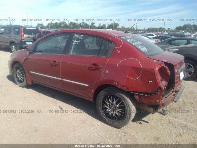 2010 NISSAN SENTRA 2.0 S VIN: 3N1AB6APXAL617670