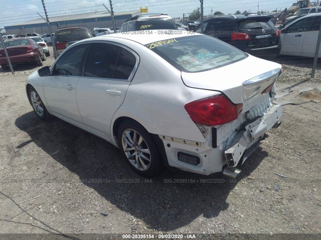 2009 INFINITI G37 SEDAN JOURNEY VIN: JNKCV61E99M307523