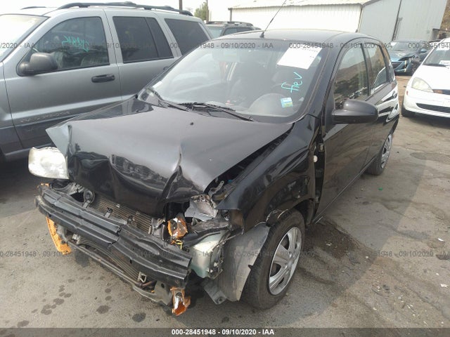 2006 CHEVROLET AVEO LS VIN: KL1TD666X6B511767