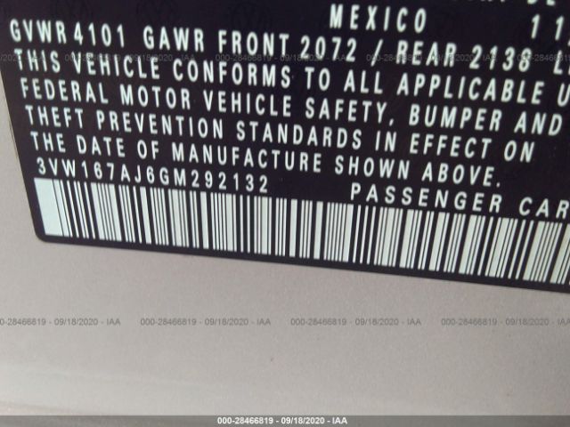 Volkswagen Jetta 2015 -auction- 8