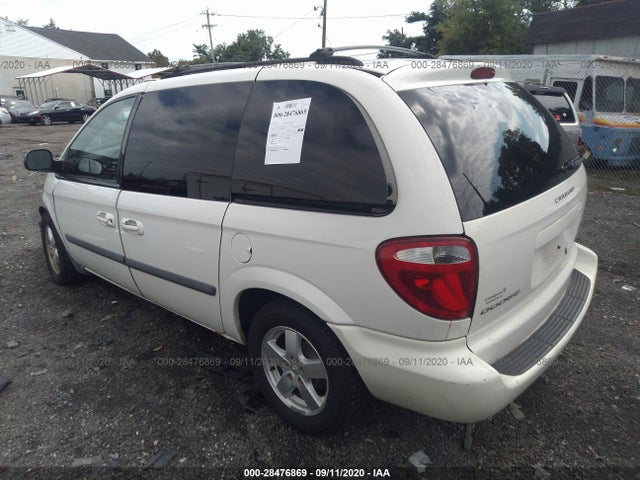 2007 DODGE CARAVAN SXT VIN: 1D4GP45R67B137230