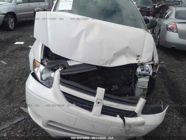 2007 DODGE CARAVAN SXT VIN: 1D4GP45R67B137230