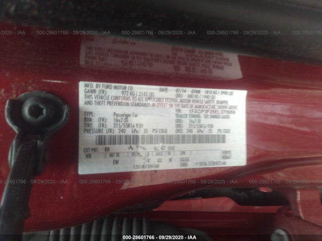 28601766 :رقم المزاد ، 1FADP3F25EL370959 vin ، 2014 Ford Focus Se مزاد بيع