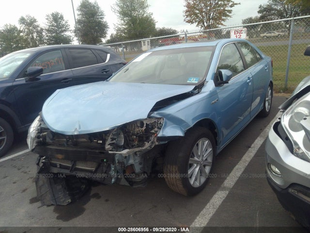 2012 TOYOTA CAMRY HYBRID XLE/LE VIN: 4T1BD1FK0CU022620
