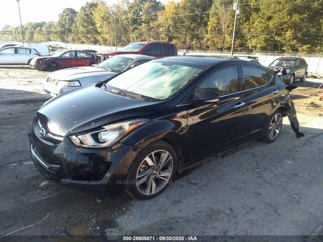 Hyundai Elantra Limited 2015 KMHDH4AE4FU370506 Image 2