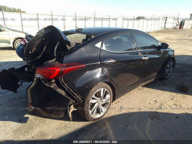 Hyundai Elantra Limited 2015 KMHDH4AE4FU370506 Image 4