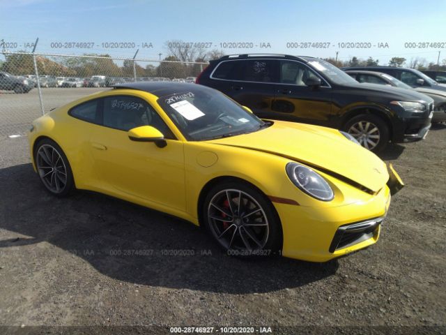 2020 PORSCHE 911, VIN: WP0AB2A95LS227779