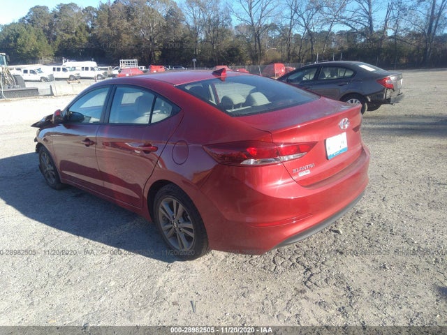 2018 HYUNDAI ELANTRA SEL VIN: 5NPD84LF6JH275538