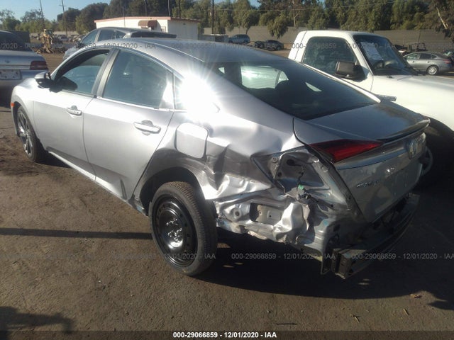 2020 HONDA CIVIC SEDAN VIN: 2HGFC2F86LH526175
