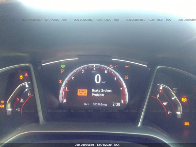 2020 HONDA CIVIC SEDAN VIN: 2HGFC2F86LH526175