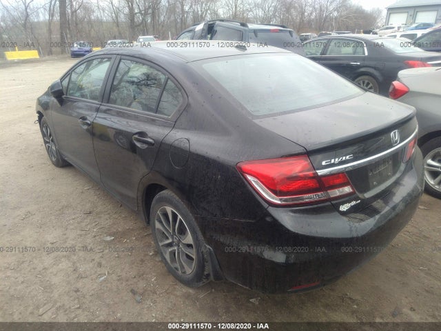 2013 HONDA CIVIC SDN EX-L VIN: 19XFB2F9XDE079065
