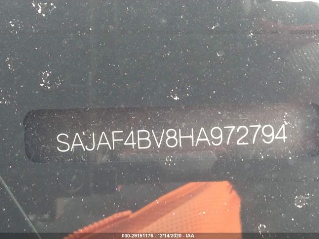 SAJAF4BV8HA972794 Jaguar Xe 35t R-sport