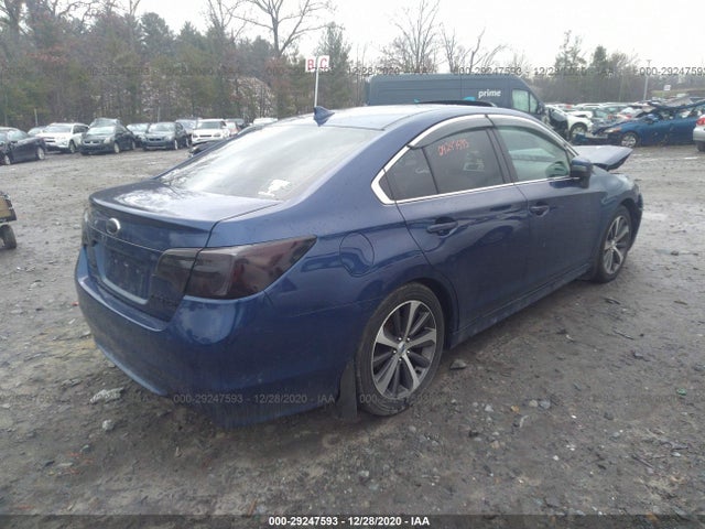 2016 SUBARU LEGACY 2.5I LIMITED VIN: 4S3BNAL66G3055917