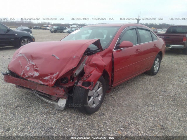2008 CHEVROLET IMPALA LT VIN: 2G1WT55N589123144