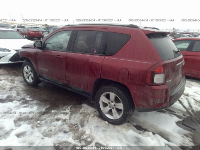 2016 JEEP COMPASS SPORT VIN: 1C4NJDBB4GD509357