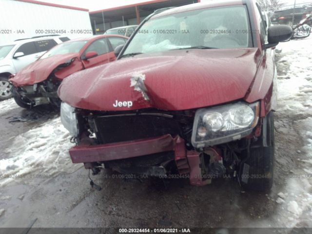 2016 JEEP COMPASS SPORT VIN: 1C4NJDBB4GD509357