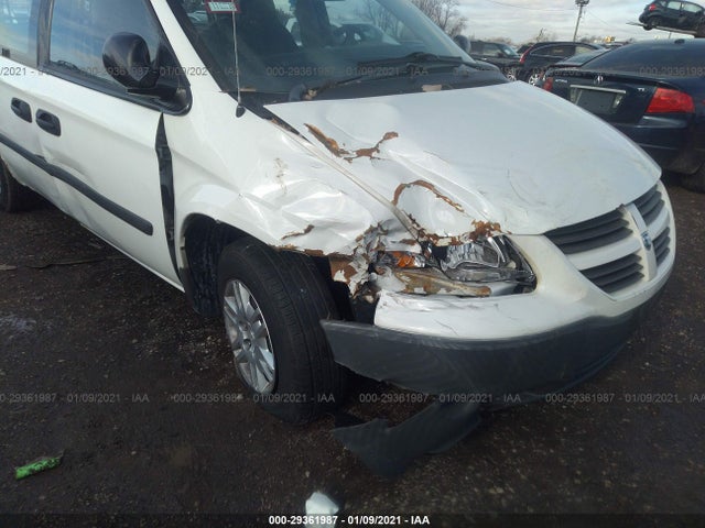 2005 DODGE CARAVAN SE VIN: 1D4GP25B05B321583