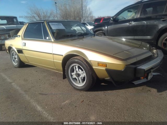ZFABS00A0C8143328 FIAT X 1/9 Photo 1