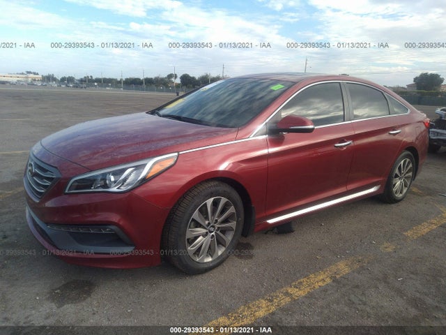 2016 HYUNDAI SONATA VIN: 5NPE34AF1GH401349