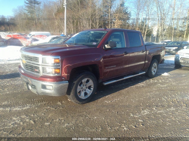 2014 CHEVROLET SILVERADO 1500 LT VIN: 3GCUKRECXEG237682