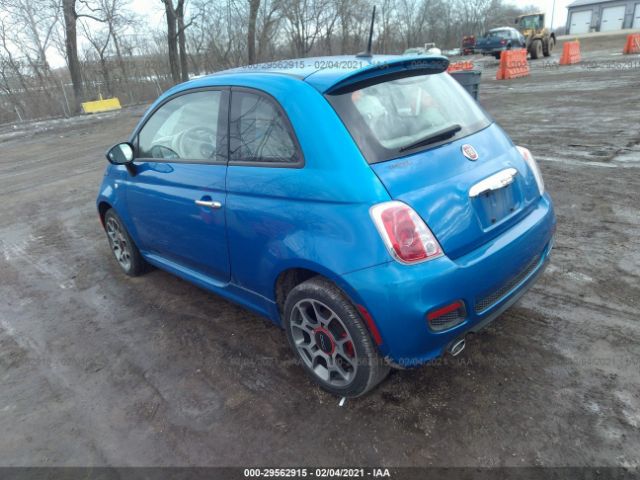 3C3CFFBRXFT741430 Fiat 500 SPORT
