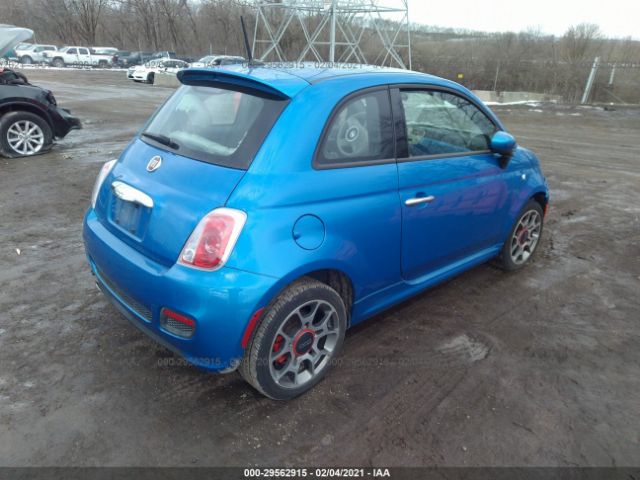 3C3CFFBRXFT741430 Fiat 500 SPORT
